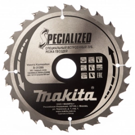 Пильный диск (190х30 мм; 24Т) Makita B-31289