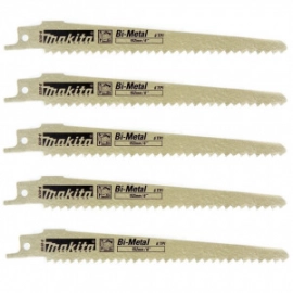 Пилки для ножовки по дереву и металлу (152 мм; 5 шт.; BIM) Makita 195724 B-05175